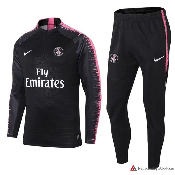 Chandal Paris Saint Germain 2018-2019 Negro Rosa